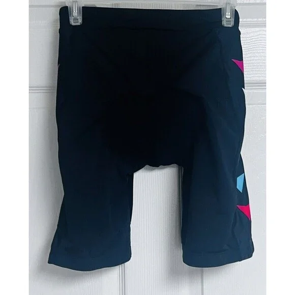 Beroy Womens Medium Cycling Shorts Compression Padded Black Medium M - Picture 2 of 7